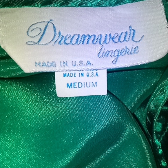 Vintage silky soft robe and floral gown - Picture 7 of 9